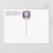 Dinosaurus Viering Ansichtkaart Briefkaart (Achterkant)