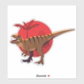 Dinosaurus vinyl stickers (Vel)