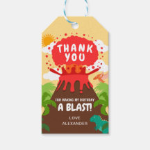 Dinosaurus Vulkaan Kinderen Verjaardag