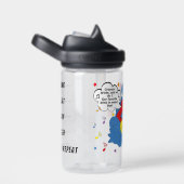 Dinosaurus zingt waterfles (Rechts)