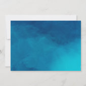 dinosaurus zwembad feest meisje foto verjaardag kaart (Achterkant)