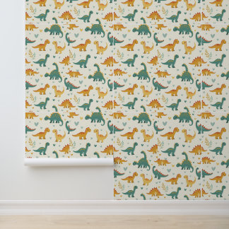 dinosaurusbehang behang