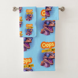 dinosauruscitaat bad handdoek