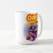 dinosauruscitaat koffiemok (Voorkant rechts)