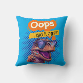 dinosauruscitaat kussen