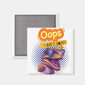 dinosauruscitaat magneet (Voorkant / Achterkant)