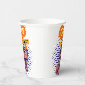 dinosauruscitaat papieren bekers (Rechts)