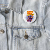 dinosauruscitaat ronde button 5,7 cm (In situ)