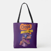 dinosauruscitaat tote bag (Achterkant)
