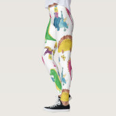 Dinosaurusfeest: waterverf. leggings (Links)