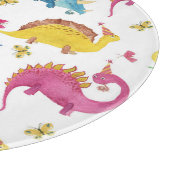 Dinosaurusfeest: waterverf. snijplank (Hoek)