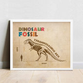 Dinosaurusfossiel 4 Poster
