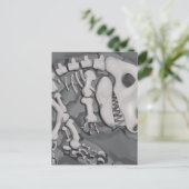 Dinosaurusfossiel Briefkaart (Staand voorkant)