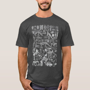 DinosaurusfossielenRe Paleontologie Wetenschap Arc T-shirt