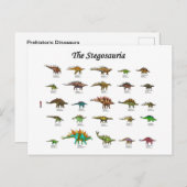 dinosaurusgrafiek poster feestdagenkaart (Voorkant / Achterkant)