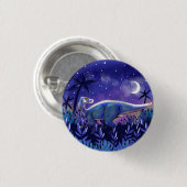 Dinosaurusknop Ronde Button 3,2 Cm (Voorkant /achterkant)