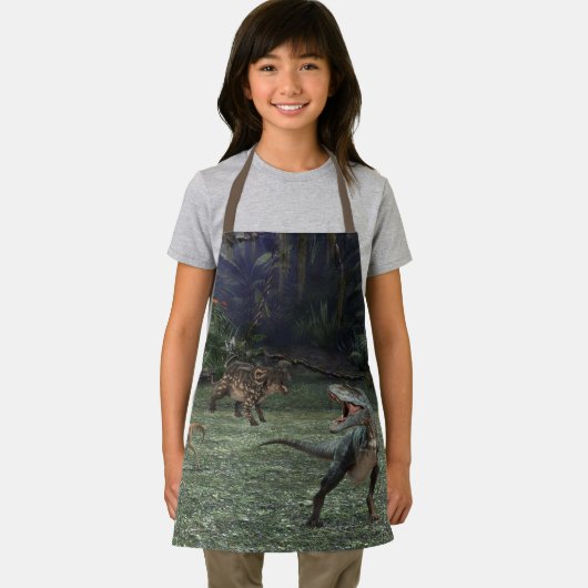 Dinosauruslandschap Jurassic Schort (Insitu)