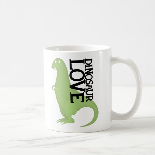 dinosaurusliefde koffiemok (Rechts)