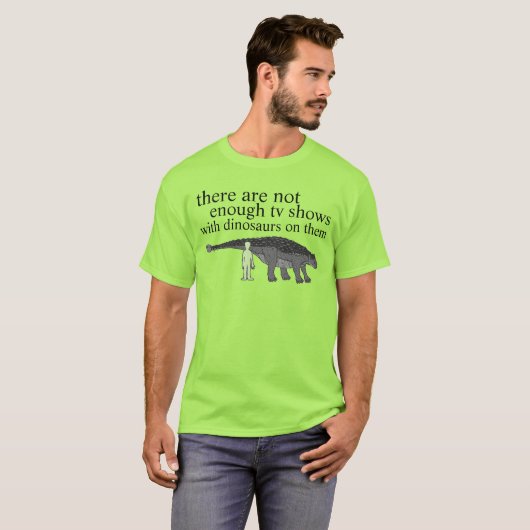 dinosaurusmedia t-shirt (Voorkant volledig)