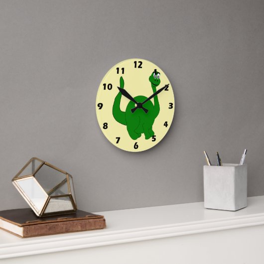 Dinosaurusontwerp Ronde Klok (Kantoor)