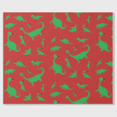 dinosauruspapier cadeaupapier (Vlak)