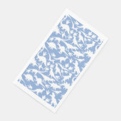 Dinosauruspatroon 01 w. LBlue BG Servet (Hoek)