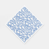 Dinosauruspatroon 01 w. LBlue BG Servet (Hoek)