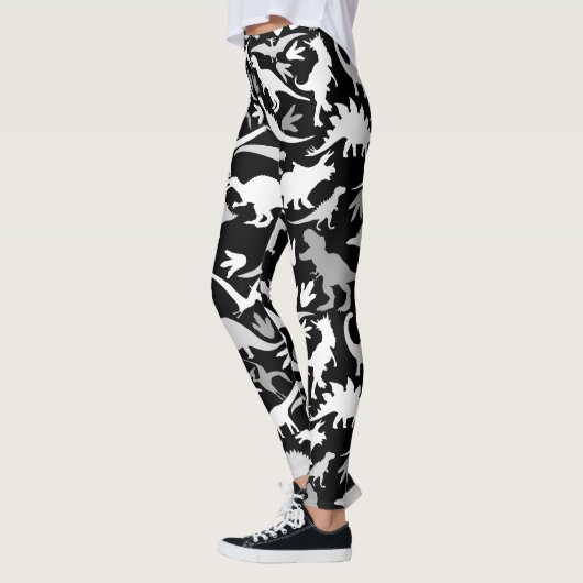 Dinosauruspatroon 01A Leggings (Links)