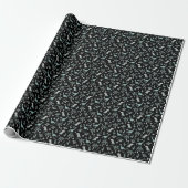 Dinosauruspatroon Cadeaupapier (Uitgerold)