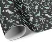 Dinosauruspatroon Cadeaupapier (Rol Hoek)