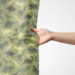 Dinosauruspatroon, dinosaurussilhouet, groene dino sjaal<br><div class="desc">Schattige,  leuk en schattig patroon met dinosaurussilhouetten in gele en groene kleur. Modern en trendy cadeau,  perfect voor de dinosaurusliefhebber in je leven.</div>