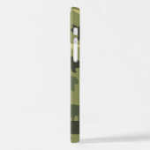 Dinosauruspatroon, Dinosaurussilhouet, Jouw naam iPhone Hoesje (Linkerkant)