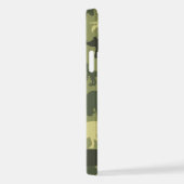 Dinosauruspatroon, Dinosaurussilhouet, Jouw naam iPhone Hoesje (Rechterkant)