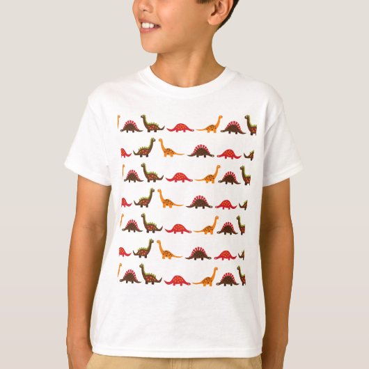 dinosauruspatroon t-shirt (Voorkant)