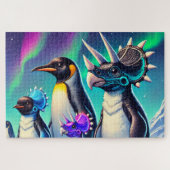 dinosauruspinguïn legpuzzel (Horizontaal)