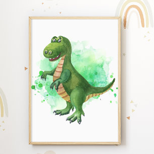 Dinosaurusprint dino kinderkamer poster
