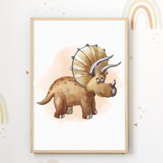 Dinosaurusprint dino kinderkamer poster