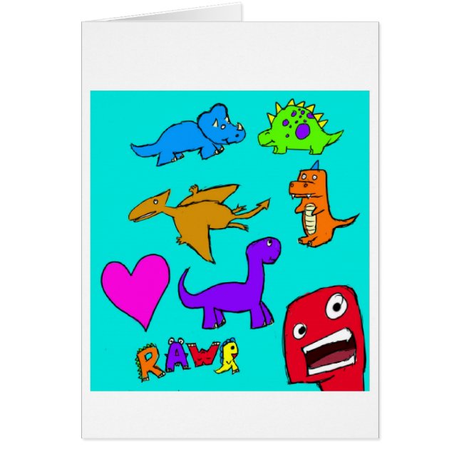 Dinosaurussen. (Voorkant)