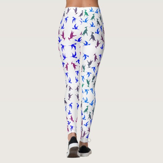 Dinosaurussen Aangepaste Leggings (Achterkant)