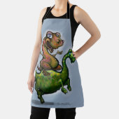 Dinosaurussen All-Over Print Schort (Insitu)