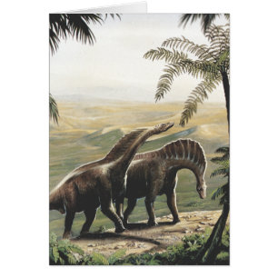dinosaurussen, Amargasaurus met palmbomen