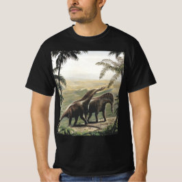  dinosaurussen, Amargasaurus met palmbomen T-shirt