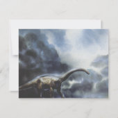 dinosaurussen, Barapasaurus Birthday Party Kaart (Voorkant)