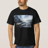  dinosaurussen, Barapasaurus met Storm wolken T-shirt (Voorkant)