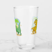 Dinosaurussen bij het spelen glas (Rechts)