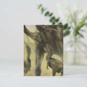  dinosaurussen, Brachiosaurus Birthday Party Kaart (Staand voorkant)