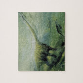  dinosaurussen, Brachiosaurus die zwemmen in de oc Legpuzzel (Verticaal)