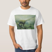 dinosaurussen, Brachiosaurus die zwemmen in de oc T-shirt (Voorkant)