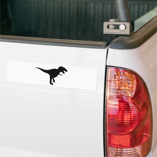 dinosaurussen bumpersticker (Op Truck)