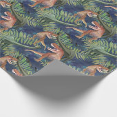 Dinosaurussen Cadeaupapier (Hoek)